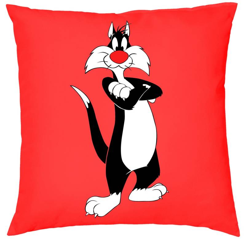 Blondie & Brownie Dekokissen Silvester Tweety Looney Cartoon Daffy Duck von Blondie & Brownie