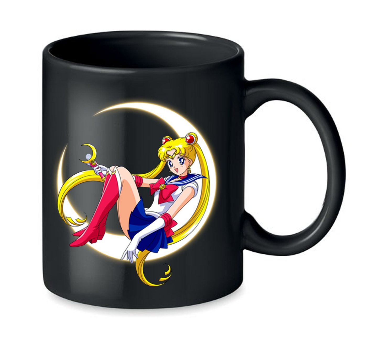 Blondie & Brownie Tasse Fun Comic Sailor Moon Anime Manga, Keramik von Blondie & Brownie
