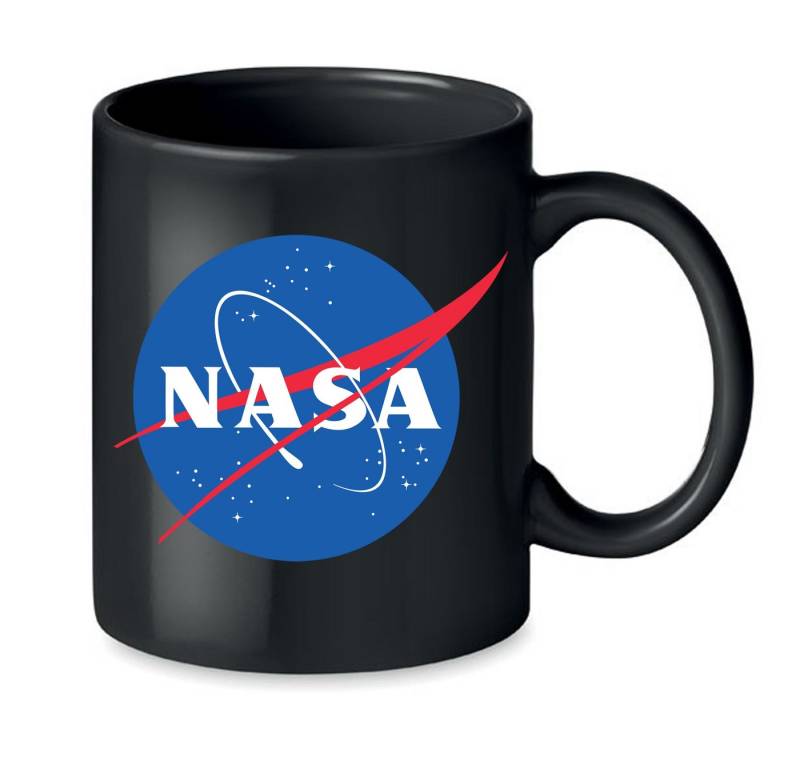 Blondie & Brownie Tasse Nasa Mars Mond Rakete Mission Elon Space Force, Keramik, Spülmachinenfest von Blondie & Brownie