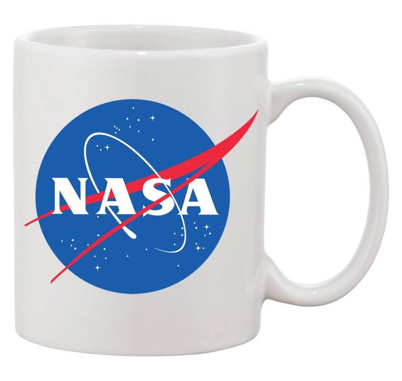 Blondie & Brownie Tasse Nasa Mars Mond Rakete Mission Elon Space Force, Keramik, Spülmachinenfest von Blondie & Brownie