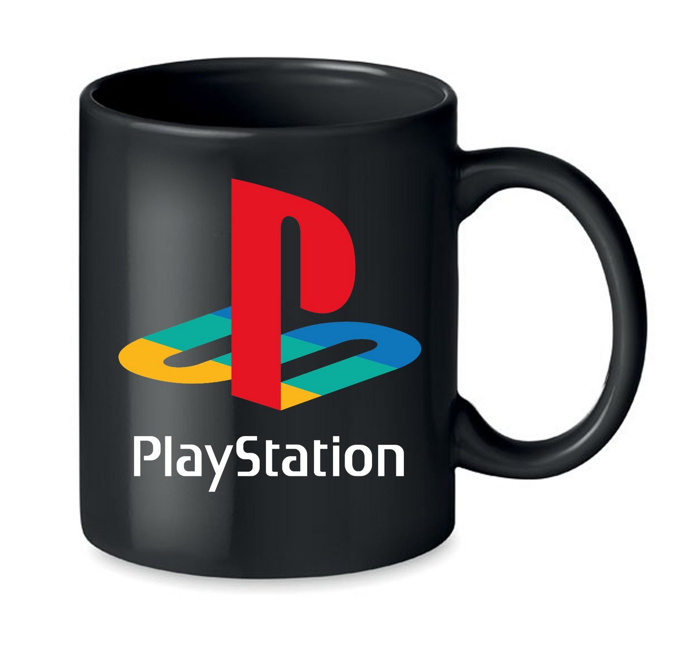 Blondie & Brownie Tasse Playstation Gamer Nerd Spiele Konsole, Keramik, Spülmaschinenfest von Blondie & Brownie