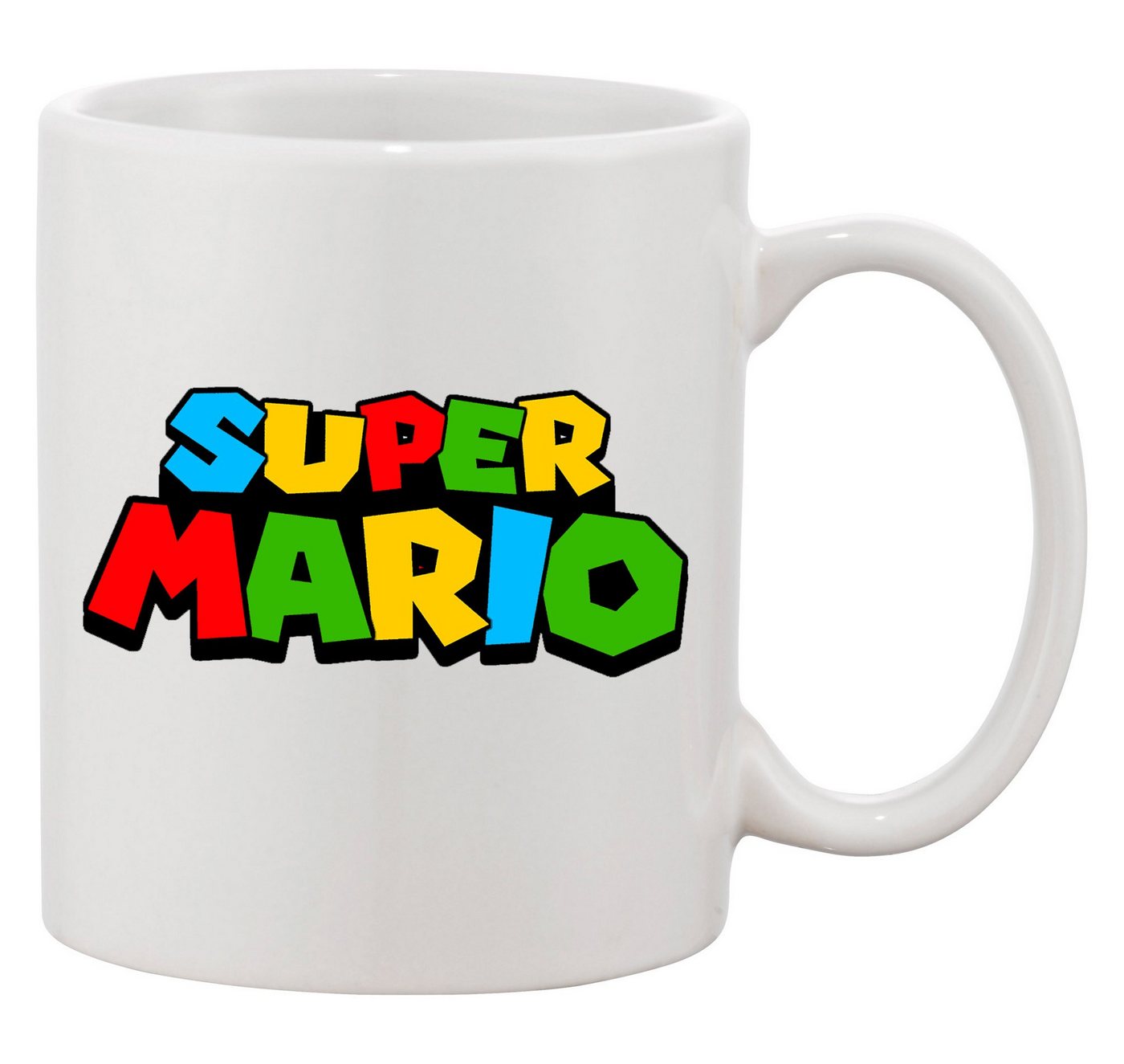 Blondie & Brownie Tasse Super Mario Retro Konsole Spiele Yoshi Luigi, Keramik von Blondie & Brownie