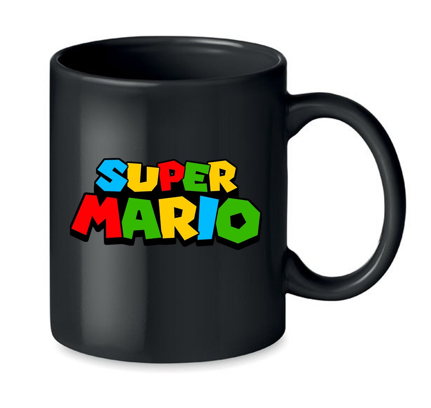 Blondie & Brownie Tasse Super Mario Retro Konsole Spiele Yoshi Luigi, Keramik von Blondie & Brownie