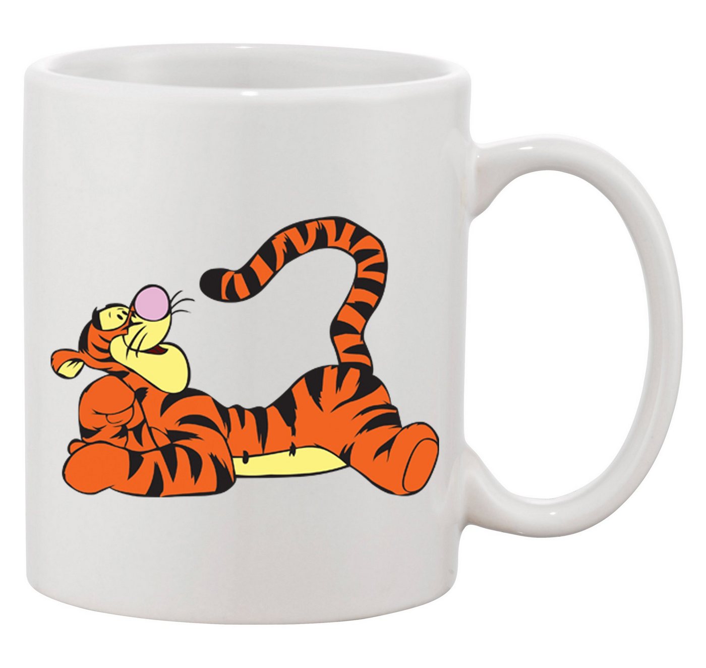 Blondie & Brownie Tasse Tigger Cartoon Pu Bär Honig Film Cartoon Retro, Keramik von Blondie & Brownie