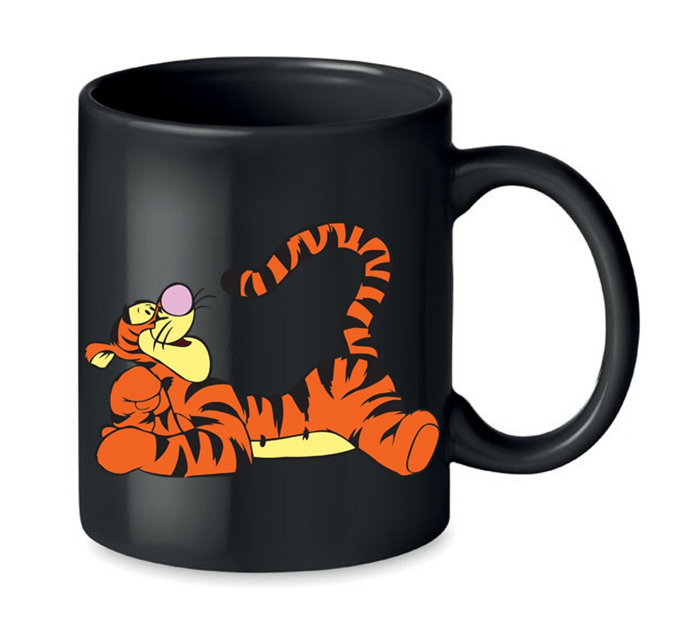 Blondie & Brownie Tasse Tigger Cartoon Pu Bär Honig Film Cartoon Retro, Keramik von Blondie & Brownie