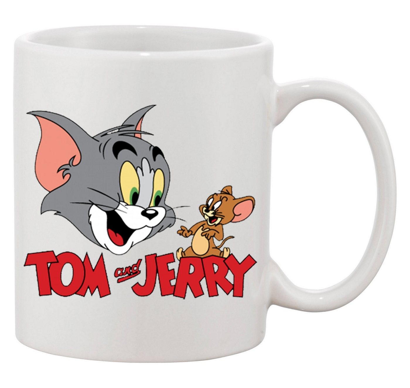 Blondie & Brownie Tasse Tom und Jerry Maus Katze Käse Cartoon Film, Keramik von Blondie & Brownie