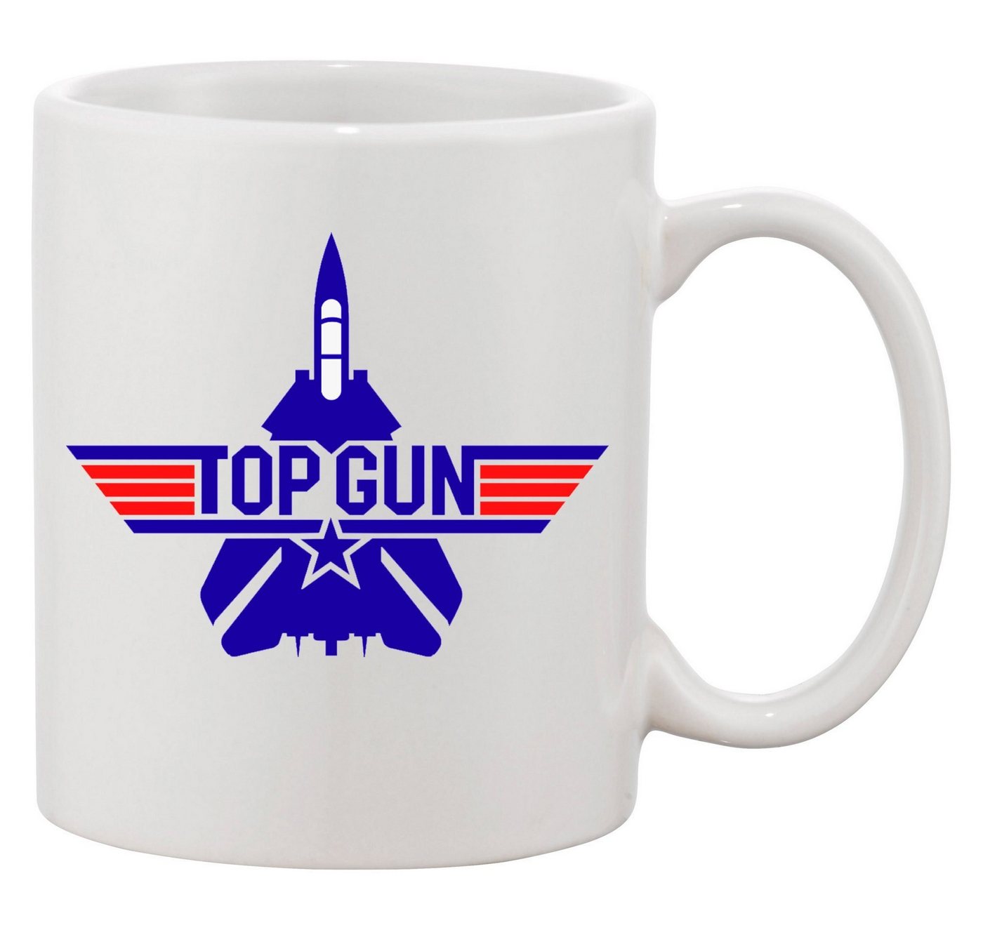 Blondie & Brownie Tasse Top Gun F-14 Tomcat 80s 90s Vintage Film Kino Maverick, Keramik von Blondie & Brownie