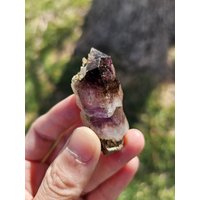 Dunkelvioletter Brandberg Amethyst Phantom Quarz Point/Empath Heilstein 23.3G von BloodmoonEnergyStone