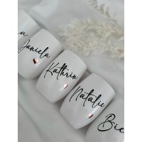 Personalisiertes Weinglas/Kunststoff Sektglas Jga Personalisiert Bridetobe Champagnerbecher Personalisiertes Weinglas/Kunststoff Sektglas Jga Personalisiert Bridetobe Champagnerbecher von BloomenkindDe