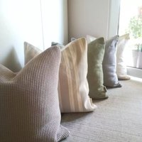 Kissenbezug 5Er Set Natürliche Baumwolle Neutral Palette 50cmx50cm von BloomingDomesticals