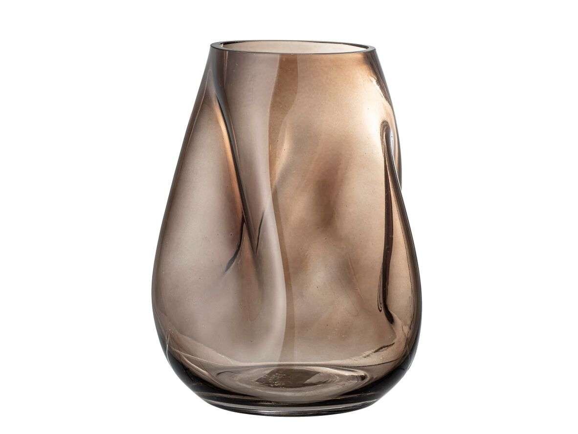 Bloomingville - Ingolf Vase Brown Glass Bloomingville von Bloomingville