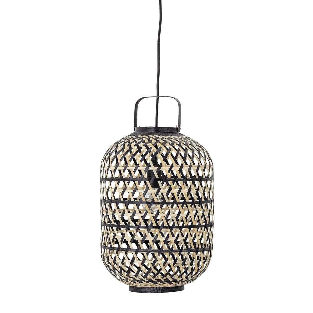 Bloomingville - Sora Lantern Pendelleuchte Schwarz Bamboo Bloomingville von Bloomingville