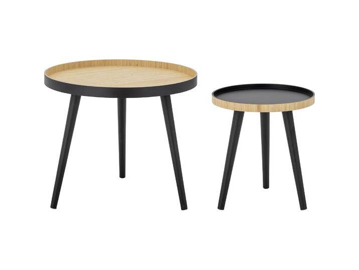 Bloomingville, Couchtisch + Beistelltisch, Cappuccino (40 x 60 x 1 cm) von Bloomingville