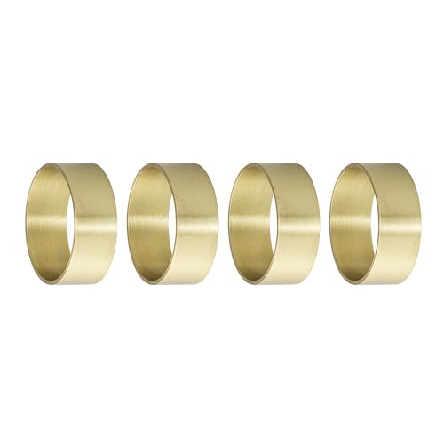 Bloomingville 4- er Set Serviettenringe in Gold von Bloomingville
