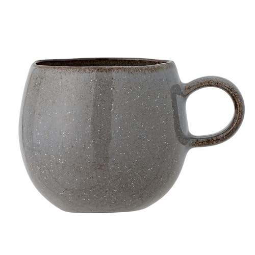 Bloomingville Becher Sandrine Grau Keramik 500 ml Tasse Kaffeebecher Teebecher von Bloomingville