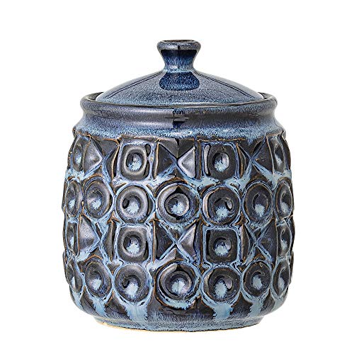 Bloomingville Behälter mit Deckel Nena, blau, Keramik von Bloomingville