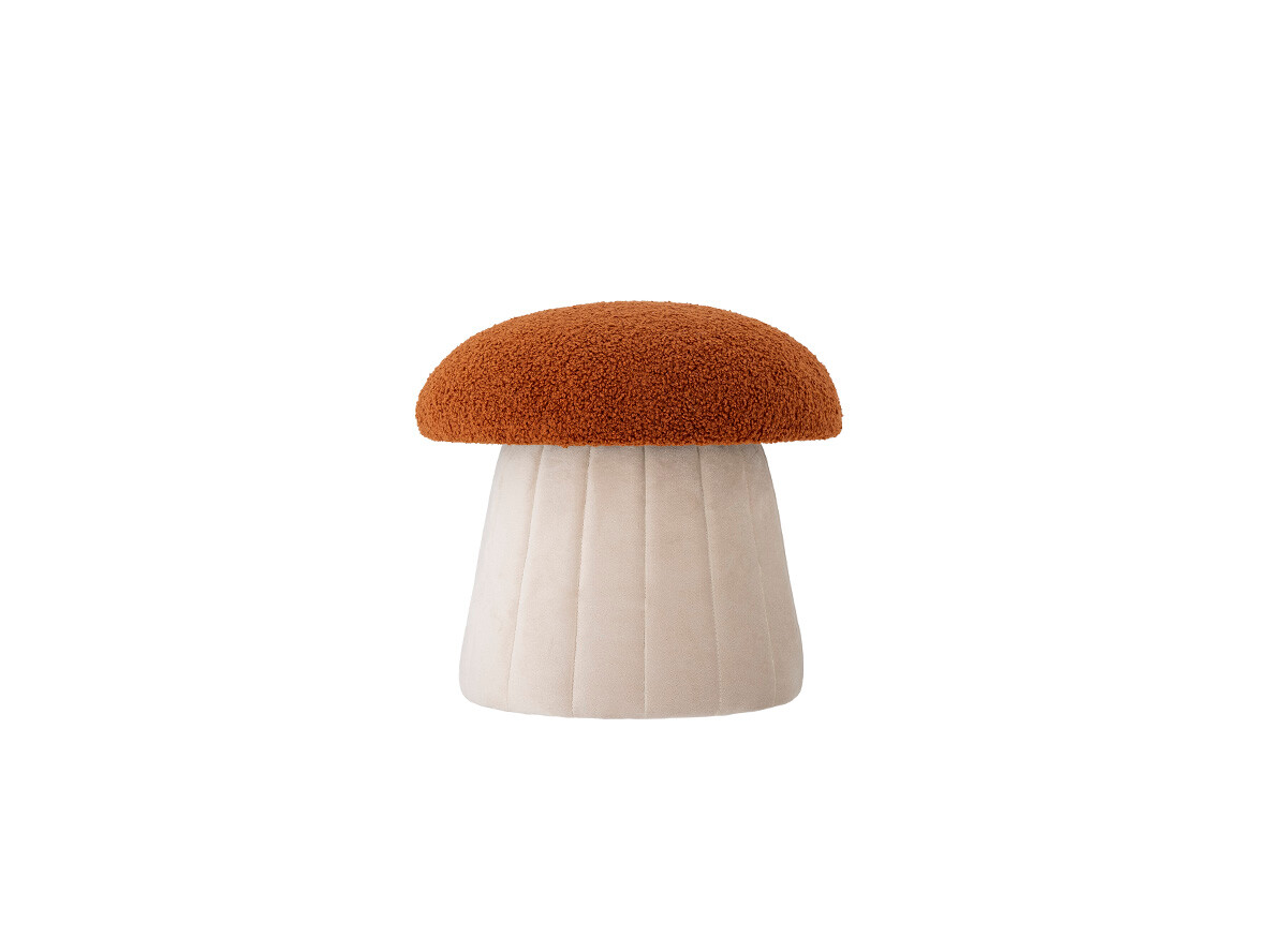 Bloomingville - Bertil Pouf Red Bloomingville von Bloomingville