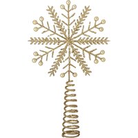 Bloomingville - Beyza Weihnachtsbaumspitze, gold von Bloomingville