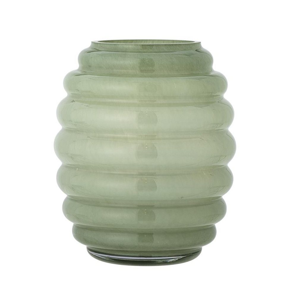 Bloomingville Dekovase Saihah, Vase in Grün, 24cm, aus Glas von Bloomingville