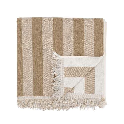 Bloomingville - Elaia Brown Towel - 100x50 cm (82055266) von Bloomingville