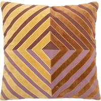 Bloomingville - Fetima Kissen 45 x 45 cm, gelb von Bloomingville