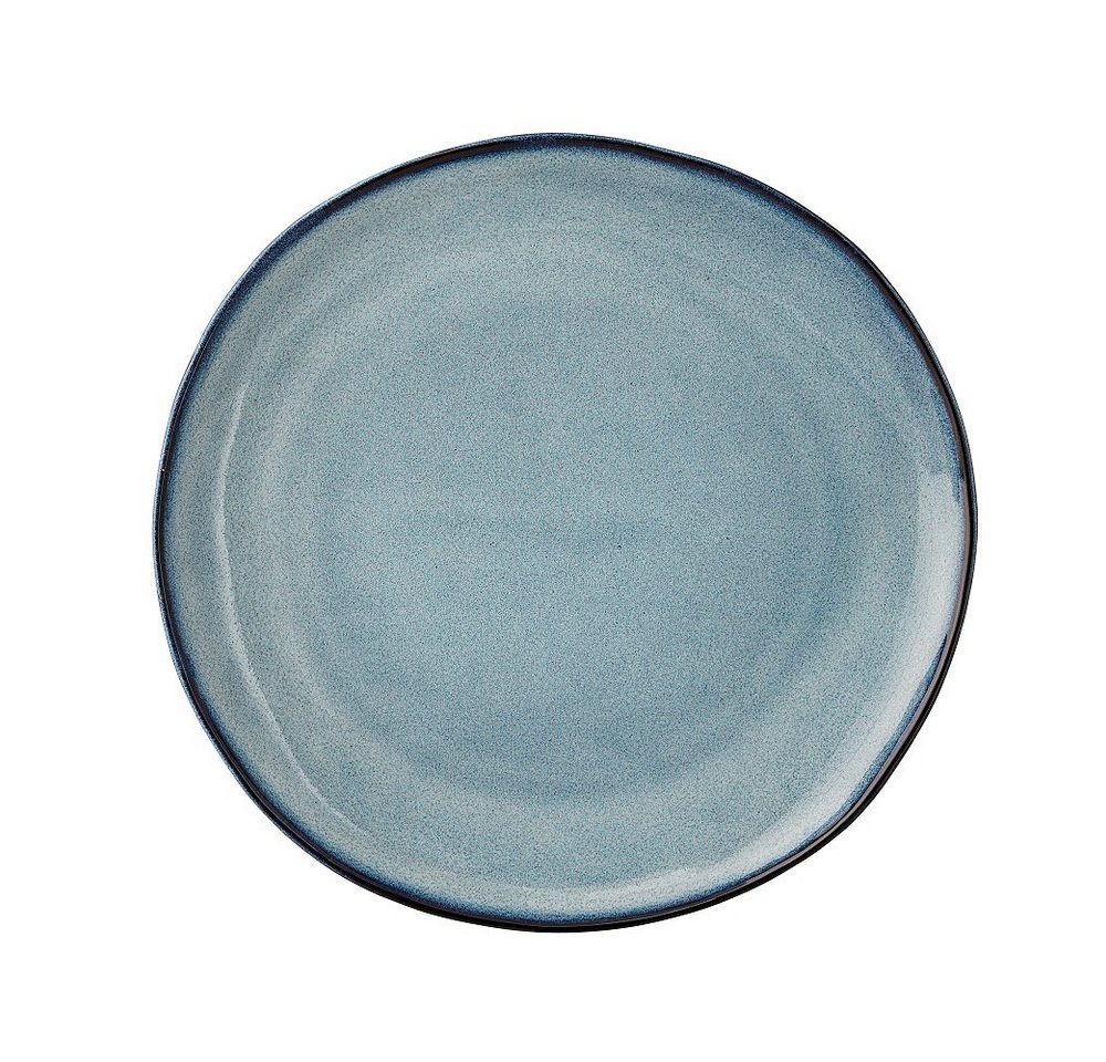 Bloomingville Frühstücksteller Bloomingville Sandrine Frühstücksteller Blue Steingut (1 Teller) von Bloomingville