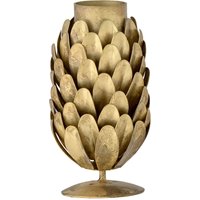 Bloomingville - Geraldine Kerzenständer, H 9 cm, gold von Bloomingville