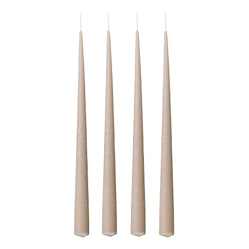 Bloomingville Kerze Velvet, grau, paraffin, 4er Set Bloomingville Kerze Velvet, grau, paraffin, 4er Set von Bloomingville