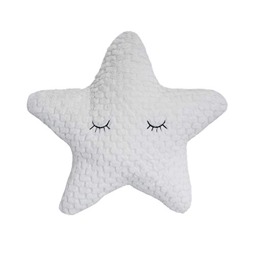 Bloomingville Kissen Star, weiß, Polyester von Bloomingville