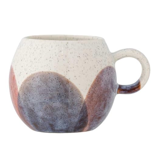 Bloomingville Paula Tasse 275 ml, Steingut, D9 cm, H8 cm – Perfekt für deinen täglichen Kaffee- oder Teegenuss, edler Kaffeebecher für deinen Frühstückstisch von Bloomingville