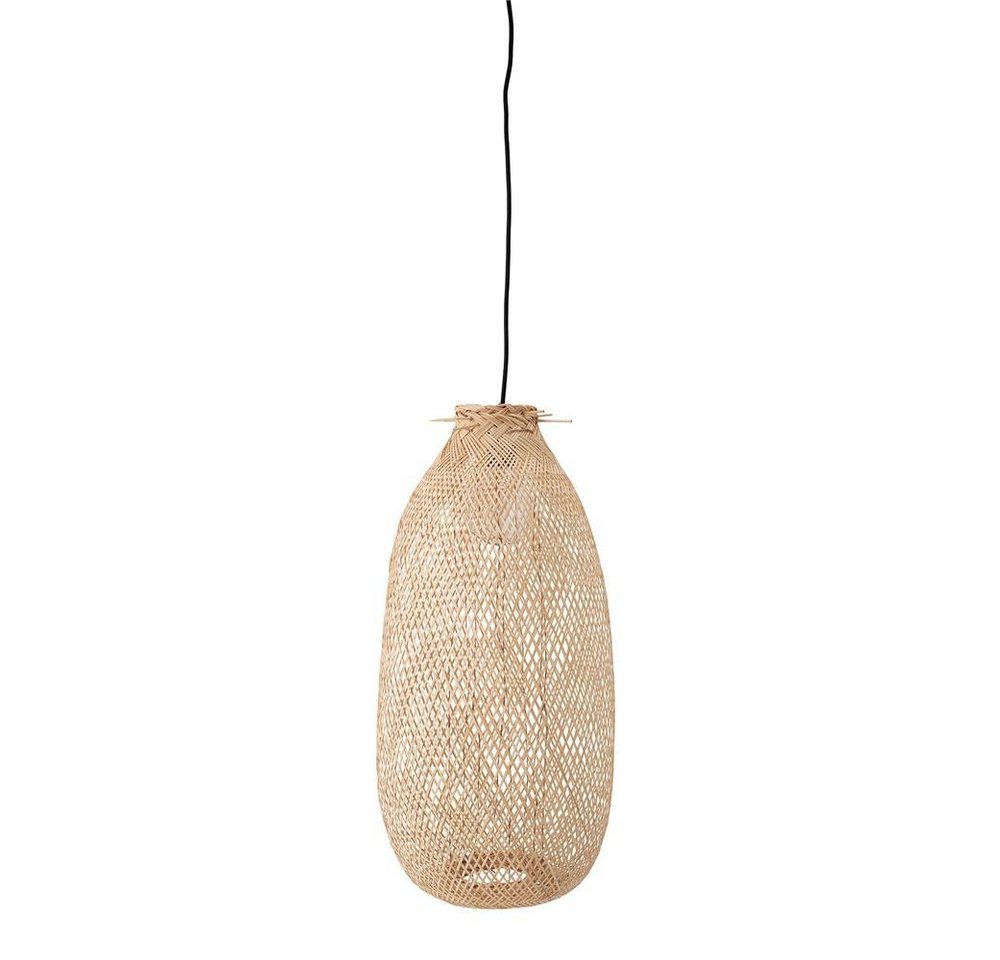 Bloomingville Pendelleuchte Evert, 25 cm Durchmesser, aus Bambus, dänisches Design von Bloomingville