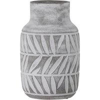 Bloomingville - Saku Vase, Ø 17 cm, grau von Bloomingville