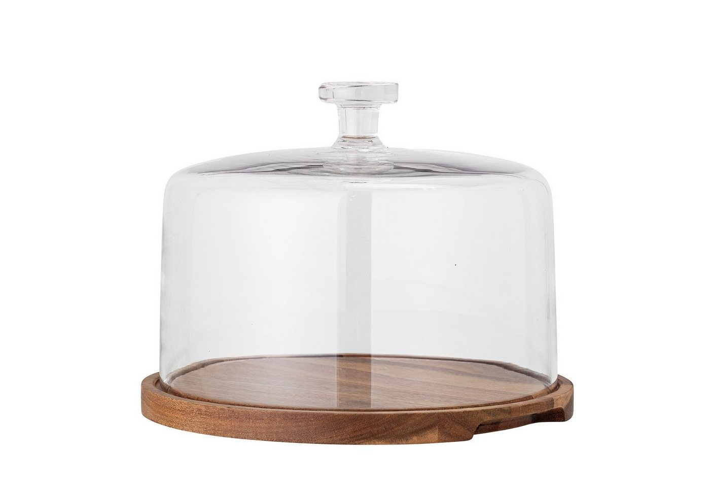 Bloomingville Servierplatte Bloomingville Tortenplatte NICI mit Glasdeckel 29 cm von Bloomingville