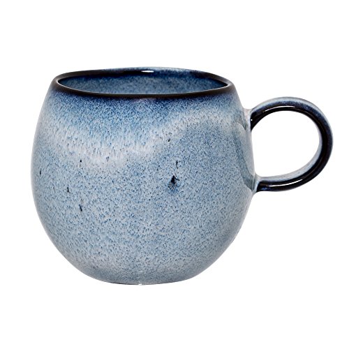 Bloomingville Tasse Sandrine, blau, Keramik von Bloomingville