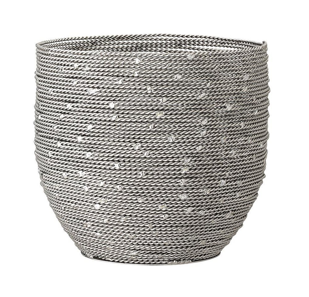 Bloomingville Teelichthalter Votive, Silber, Metall - 14xH13 cm, stylisches Windlicht von Bloomingville