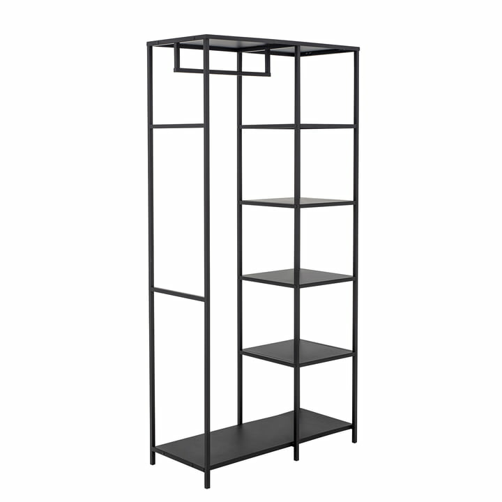 Bloomingville Valde Garderobe Garderobenständer Wandgarderobe Garderoben Schwarz B-Ware von Bloomingville