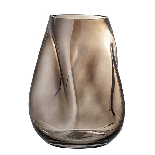 Bloomingville Vase, braun, Glas von Bloomingville