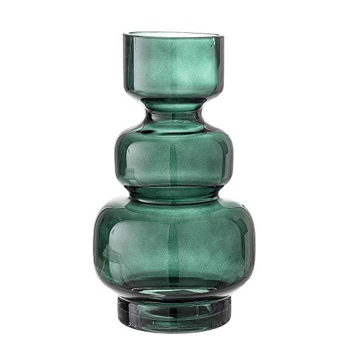 Bloomingville Vase, grün, Glas von Bloomingville