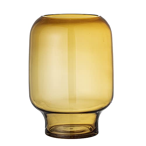 Bloomingville Vase Adine, gelb, Glas von Bloomingville