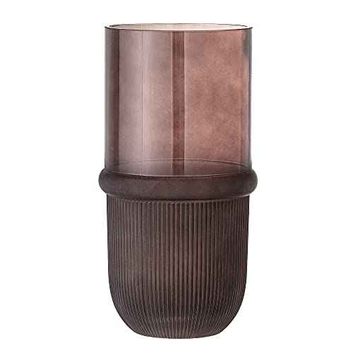 Bloomingville Vase Belise, braun, Glas von Bloomingville