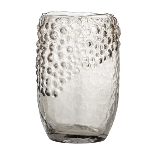 Bloomingville Vase Emalia, braun, Glas von Bloomingville