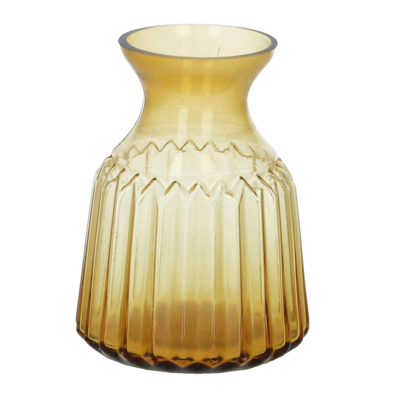 Bloomingville Vase Glas 14,5 cm braun von Bloomingville