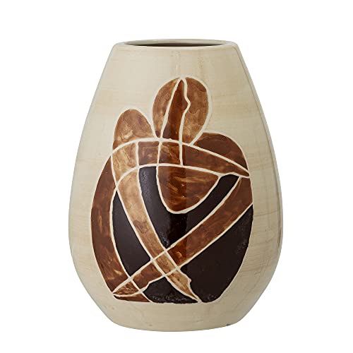 Bloomingville Vase Jona, braun, Keramik von Bloomingville