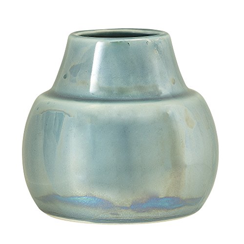 Bloomingville Vase Paula, blau, Keramik von Bloomingville
