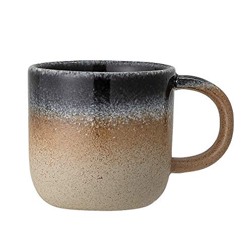 Bloomingville kleine Tasse Aura, braun blau, Porzellan von Bloomingville