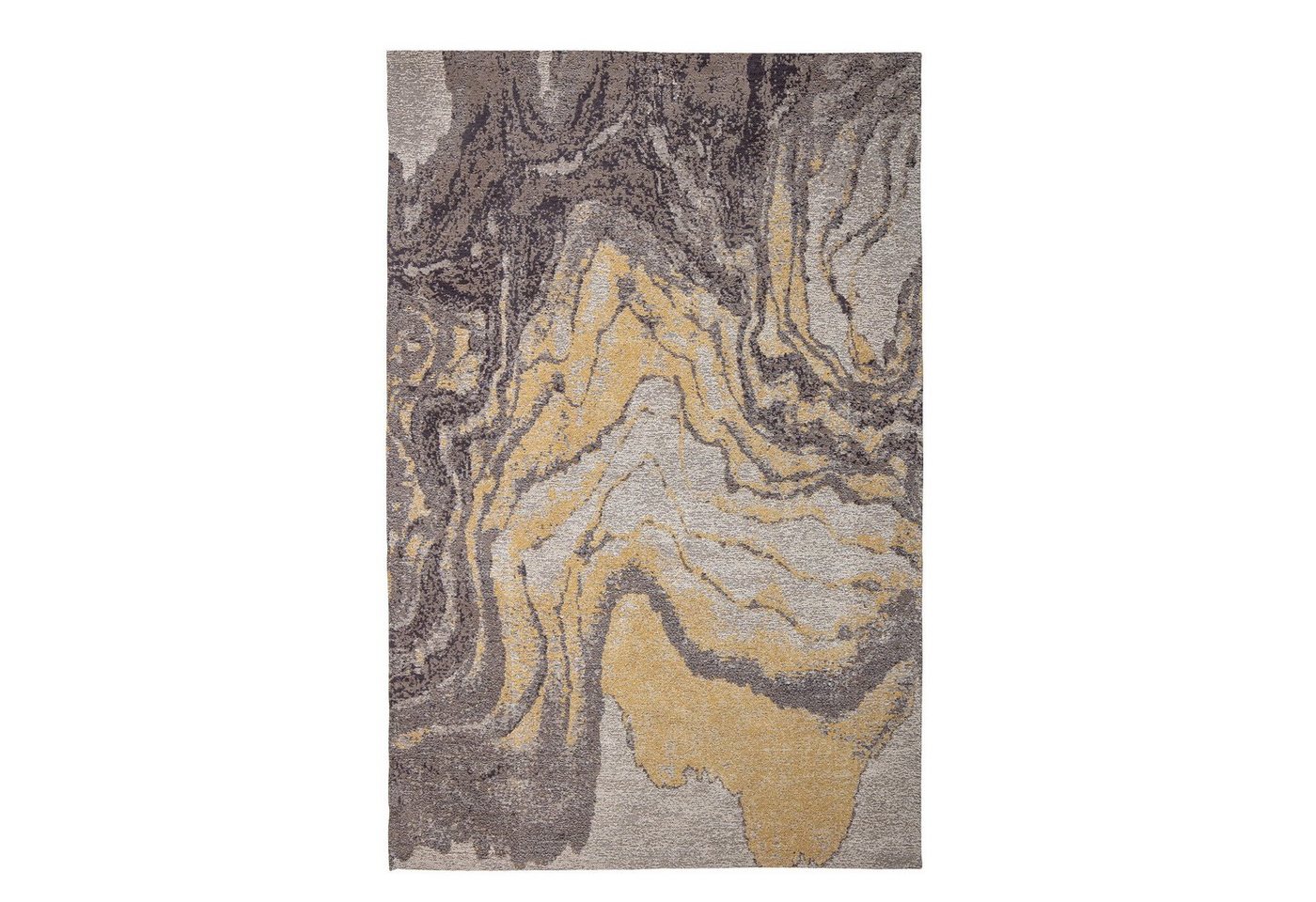 Fußmatte 183x122x2 cm Muster gelb grau, rechteckig von OTTO