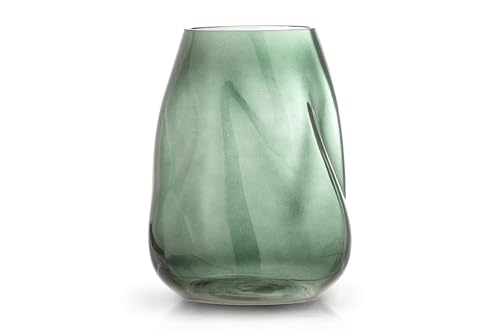 Ingolf Vase, Grün, Glas von Bloomingville