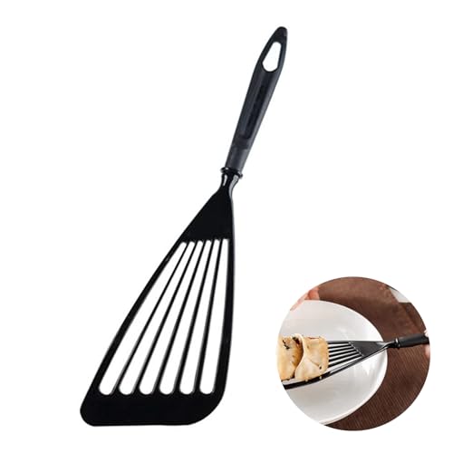 Fischspatel, Nylon-Schlitz-Silikonspatel, Fischschneider, großer Burger, Flipper, Eierspatel, Pfannenwender, antihaftbeschichtet, flexibel, großer Silikon-Spatel für antihaftbeschichtete Pfannen, Fischspatel, Nylon-Schlitz-Silikonspatel, Fischschneider, großer Burger, Flipper, Eierspatel, Pfannenwender, antihaftbeschichtet, flexibel, großer Silikon-Spatel für antihaftbeschichtete Pfannen, von Bloomique