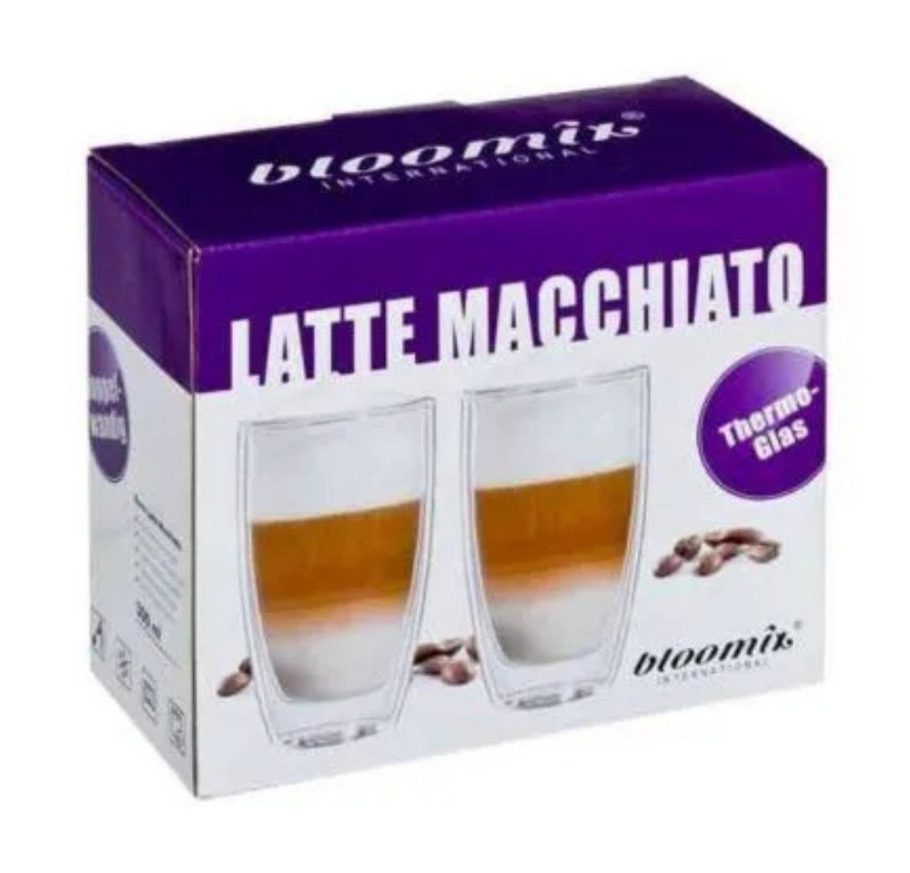 Bloomix Gläser-Set bloomix Roma Latte Macchiato Gläser 2er-Set Bloomix Gläser-Set bloomix Roma Latte Macchiato Gläser 2er-Set von Bloomix