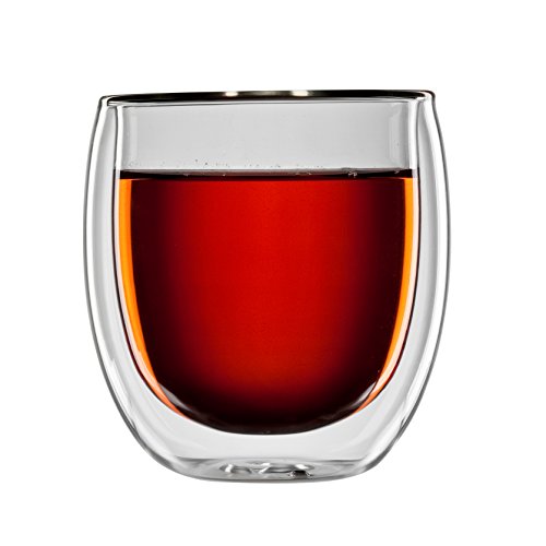 bloomix Teeglas Tanger 300 ml, doppelwandige Thermo-Teegläser, 2er-Set von Bloomix